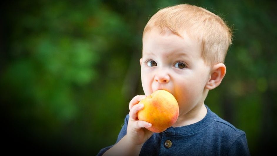 Необычная витрина: сколько стоит один укус персика?