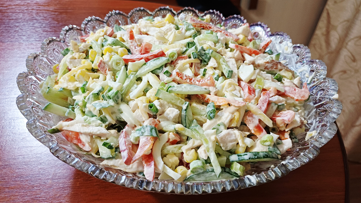 Салат "Минский": Яркое вдохновение для вашего обеда