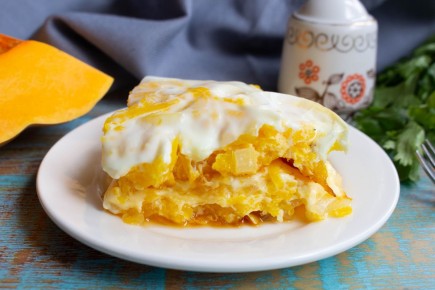 Как приготовить диетический омлет с тыквой в духовке