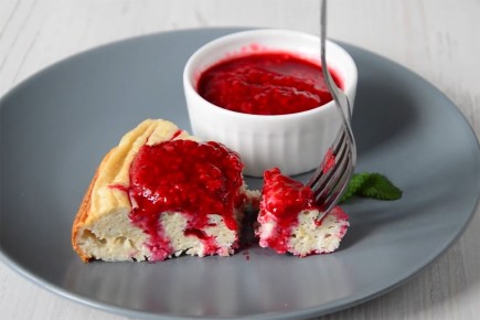 Творожная запеканка без муки и сахара: полезное лакомство