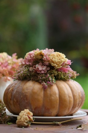 Тыквенное волшебство: создаем уникальную вазу для цветов