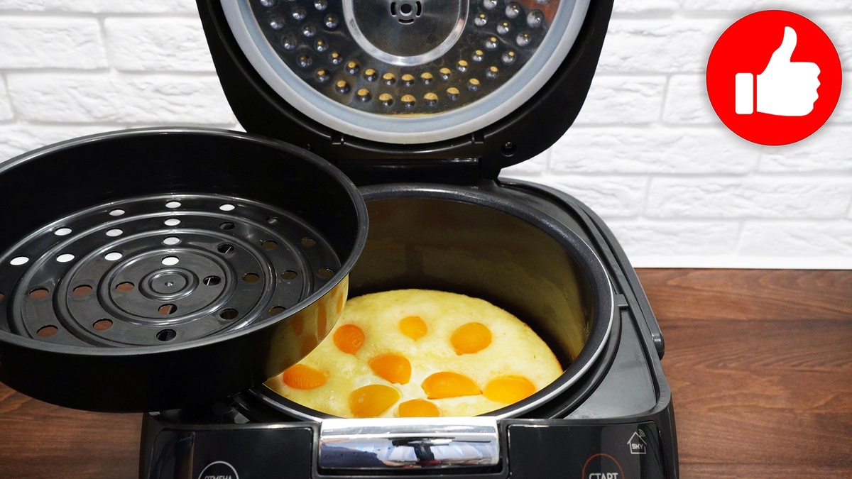 Сладкое наслаждение: пирог с творогом и абрикосами в мультиварке