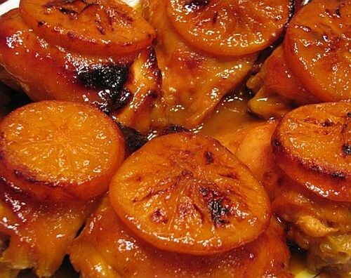 Куриная изысканность с нотками апельсина