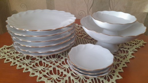 Винтажный десертный набор, который хранит истории