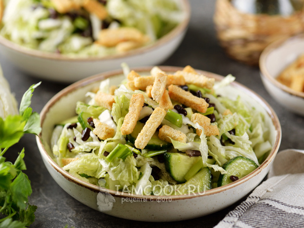 Весенние салаты с пекинской капустой: легкость и здоровье на вашем столе