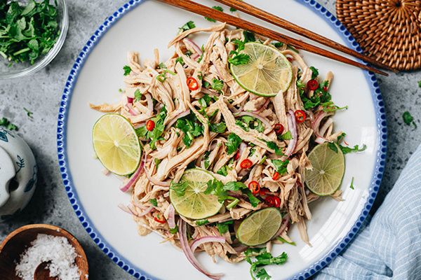 Лаймовый салат с курицей: идеальное блюдо для летнего зноя