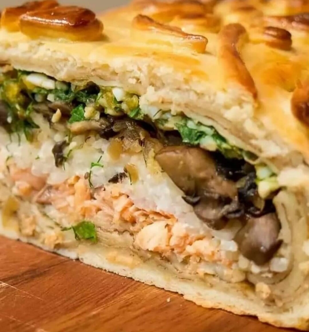 Кулебяка на праздник Благовещения