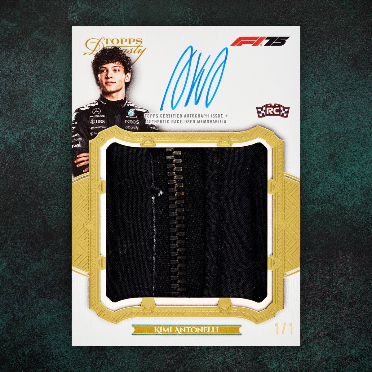 Дорогая коллекция: карточка Андреа Кими Антонелли ушла с молотка за почти 9 миллионов рублей