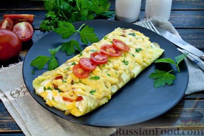 Необычные омлеты: от сладкого до пикантного