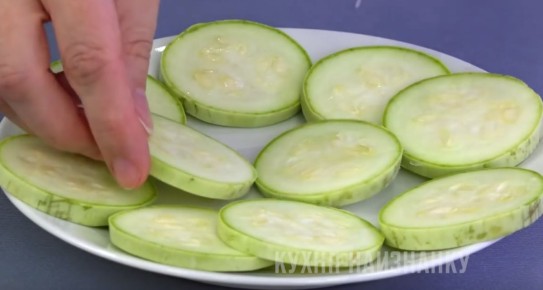 Летняя закуска из кабачков — минутное удовольствие