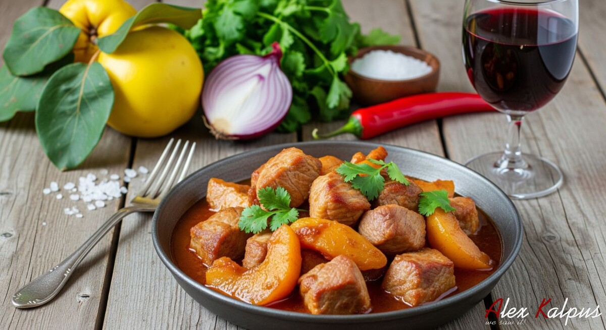 Невероятная свинина с айвой: грузинский рецепт по древним традициям