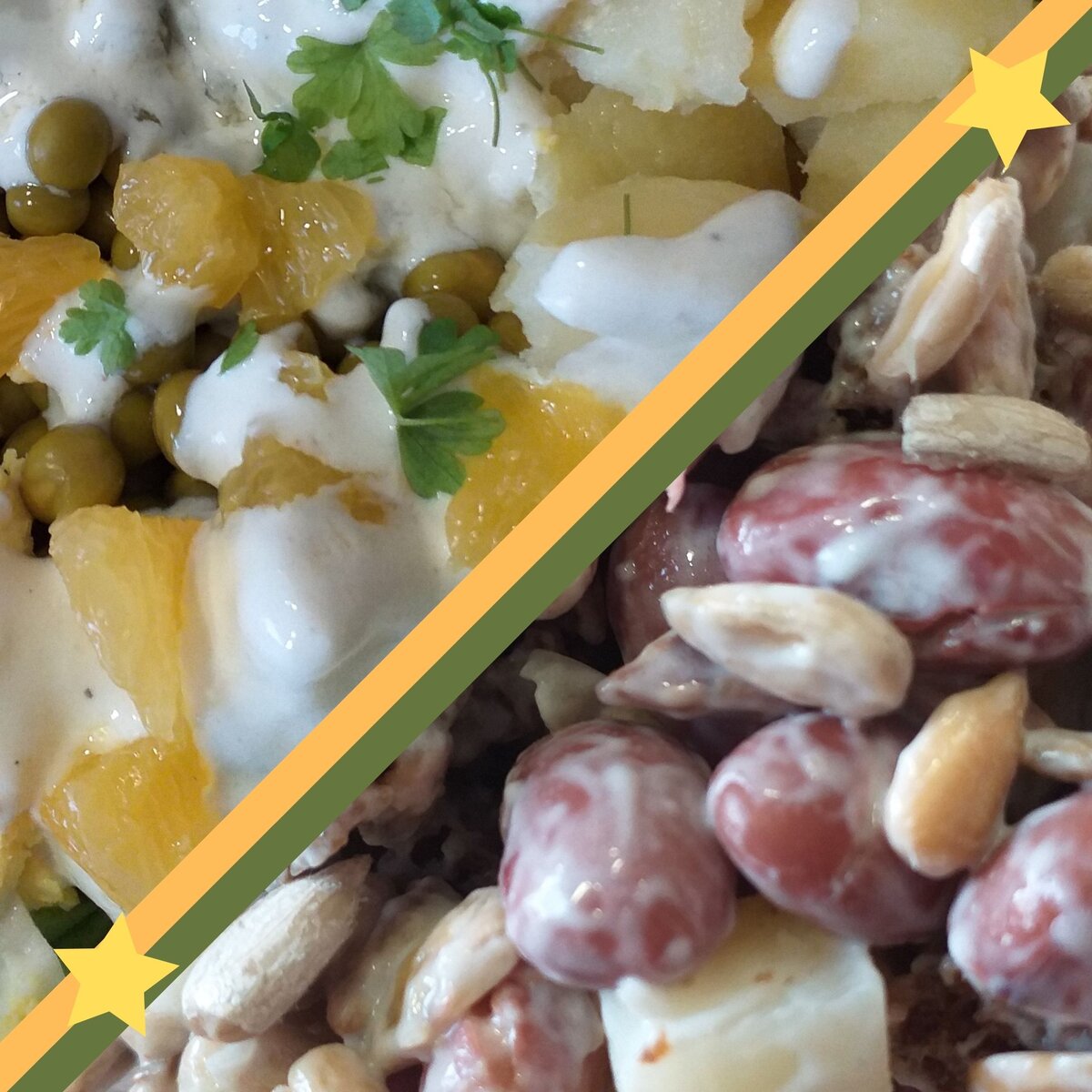 Вкусные салаты для любого праздника: солдат и офицер на столе