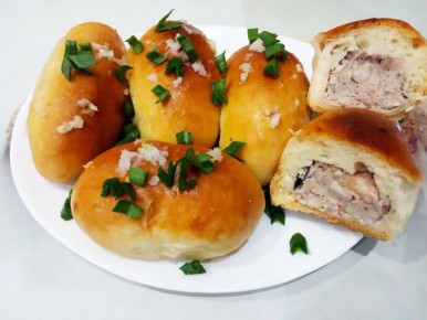 Пирожки с фасолью в чесночной заливке: как приготовить вкусное лакомство