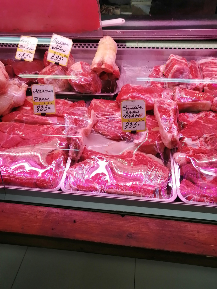 Теплый ужин: жареная картошка с грибами и высокие цены на мясо