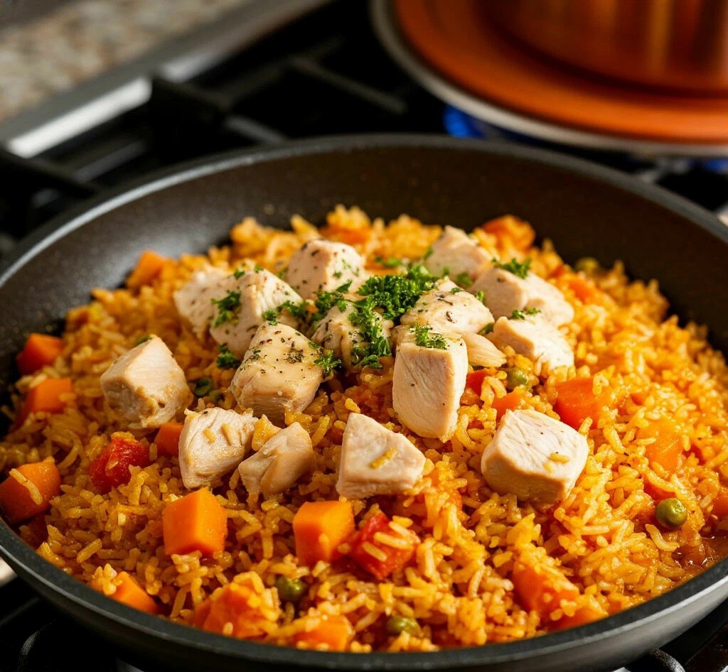 Невероятный плов с курицей: легкий, ароматный и всегда к месту