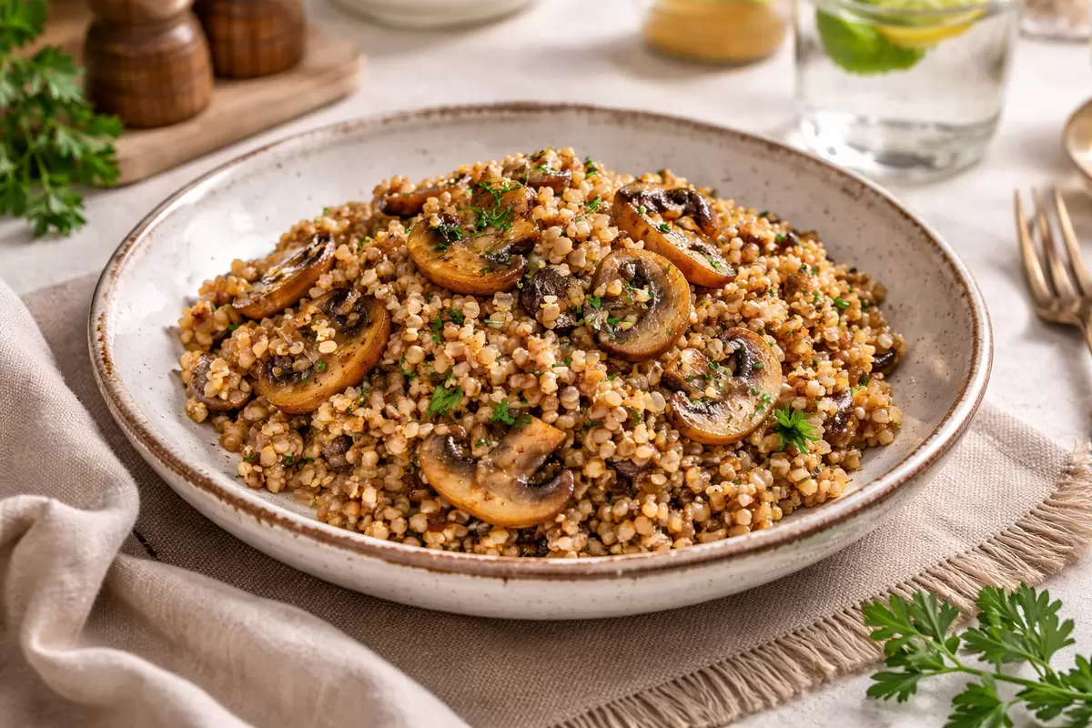 Изумительные рецепты гречки с грибами для душевного ужина