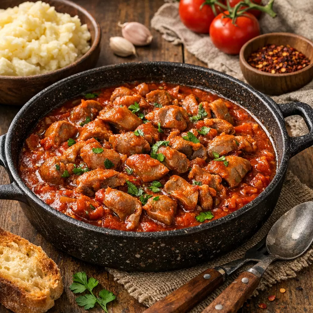 Как приготовить куриные желудки в томате: секреты нежности и аромата