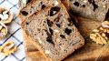 Натуральный ржаной хлеб с черносливом и грецкими орехами