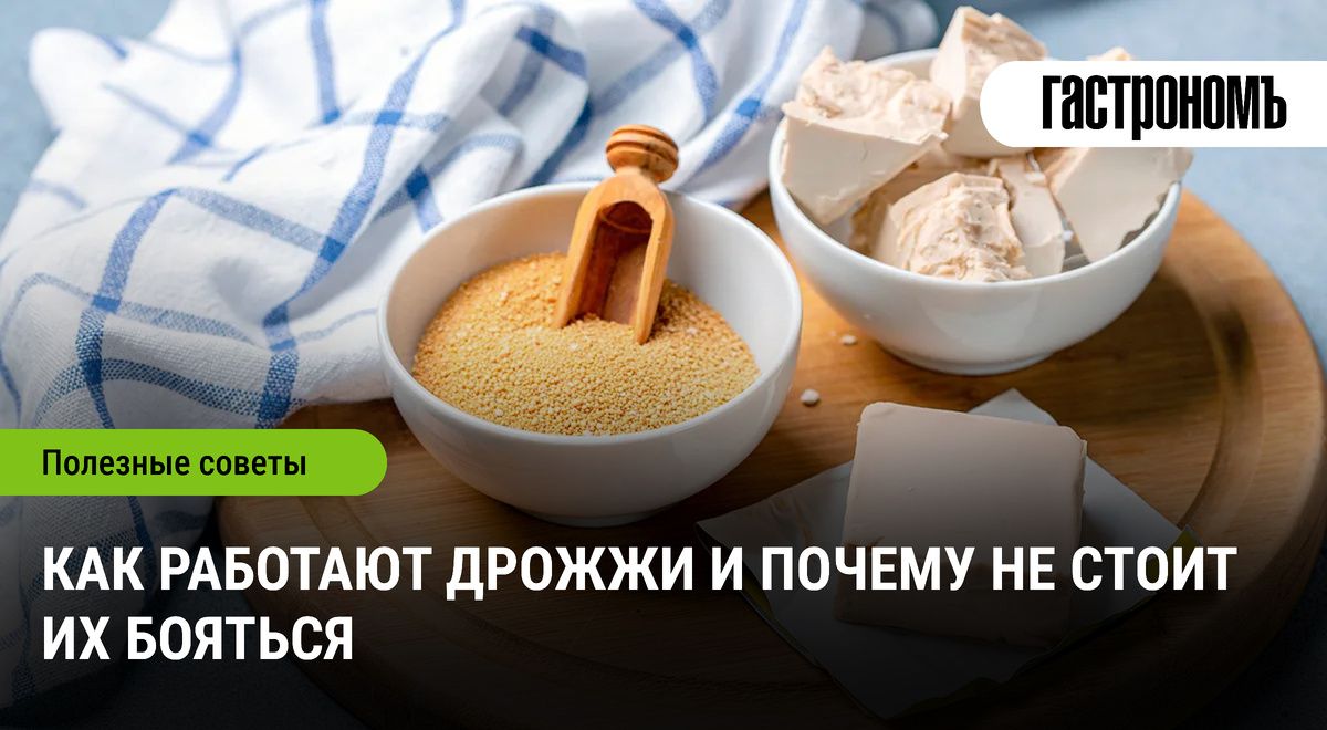 Как дрожжи делают тесто волшебным