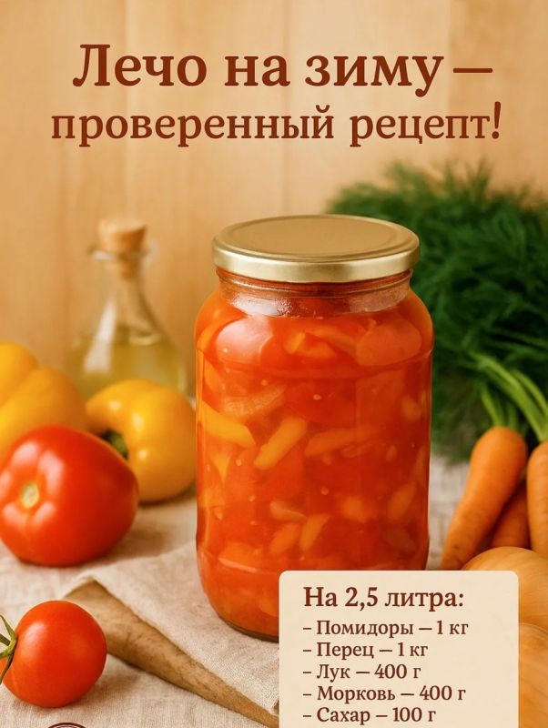 Лечо: простой рецепт, который подарит вкус лета