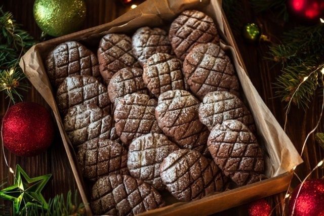 Вкусное печенье "Шишки" для сладкого угощения
