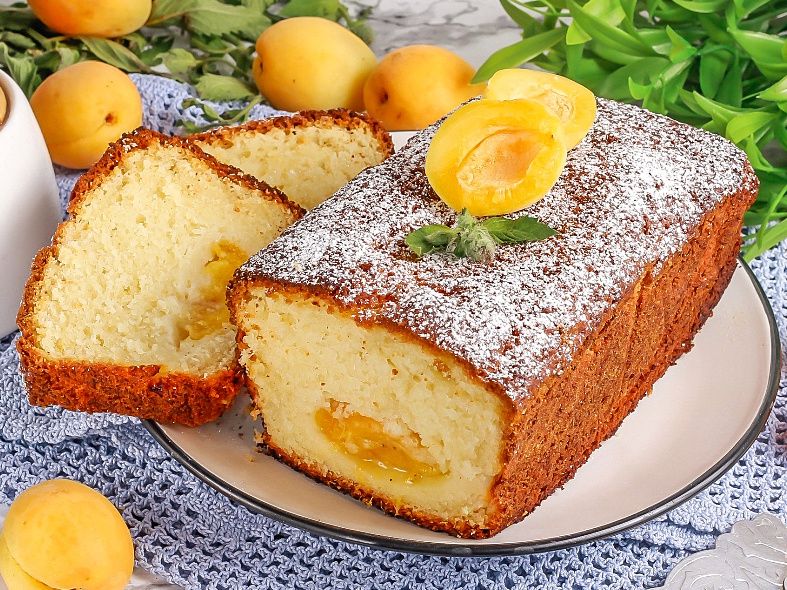 Нежный творожный кекс с абрикосами: рецепция, которая покорит ваши сердца